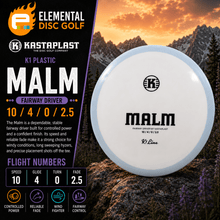 Kastaplast K1 Malm (10/4/0/2.5) - Elemental Disc Golf