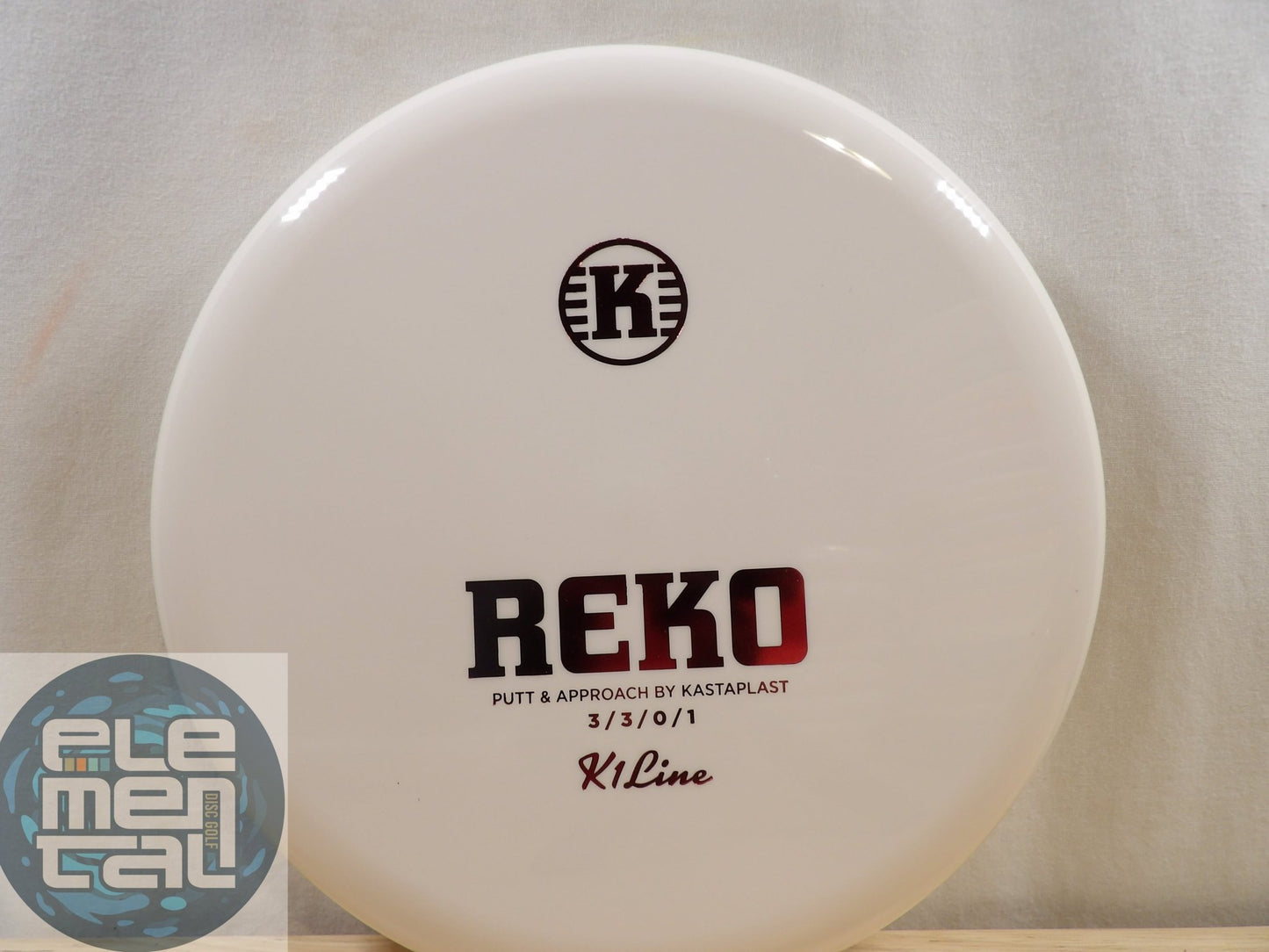 Kastaplast K1 Reko (3/3/0/1) - Elemental Disc Golf