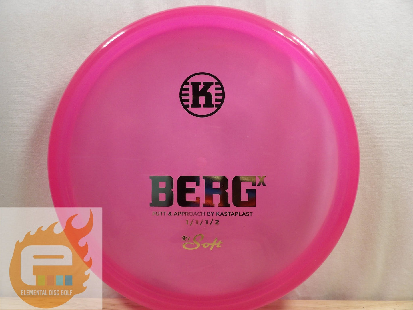 Kastaplast K1 Soft Berg X - Elemental Disc Golf