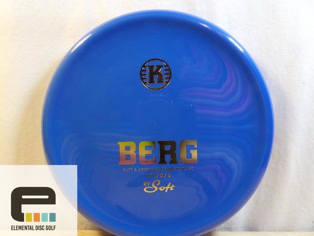 Kastaplast K1 Soft Berg - Elemental Disc Golf