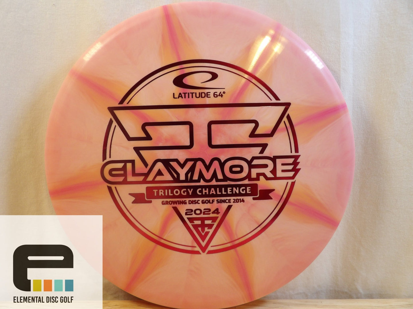 Latitude 64 Gold - Ice Triple Burst Claymore (2024 Trilogy Challenge) - Elemental Disc Golf