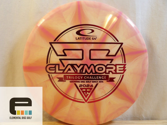 Latitude 64 Gold - Ice Triple Burst Claymore (2024 Trilogy Challenge) - Elemental Disc Golf