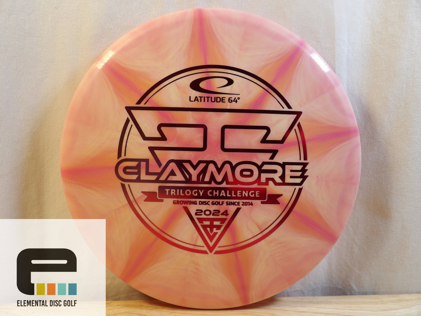 Latitude 64 Gold - Ice Triple Burst Claymore (2024 Trilogy Challenge) - Elemental Disc Golf