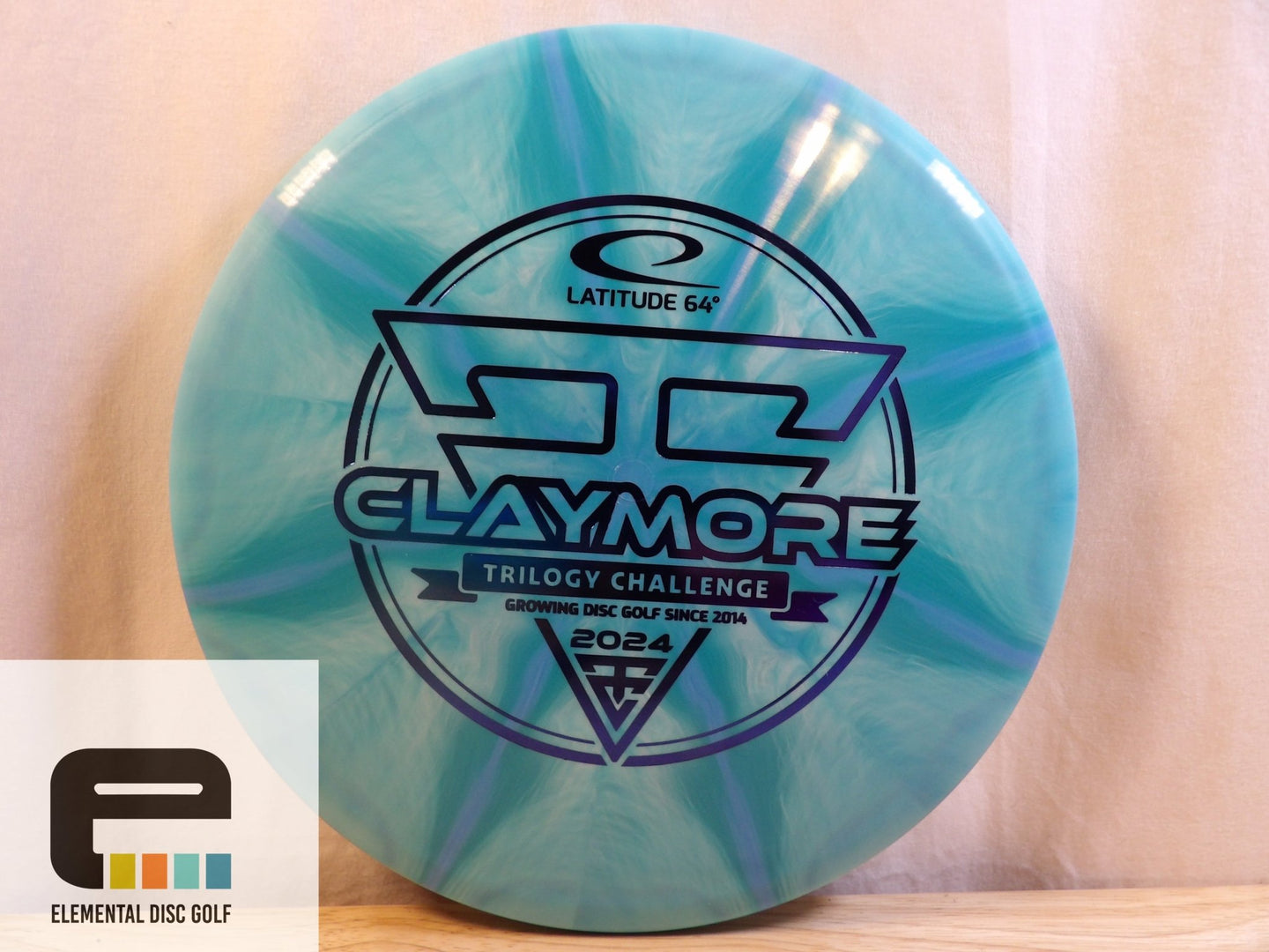 Latitude 64 Gold - Ice Triple Burst Claymore (2024 Trilogy Challenge) - Elemental Disc Golf