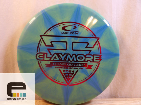 Latitude 64 Gold - Ice Triple Burst Claymore (2024 Trilogy Challenge) - Elemental Disc Golf