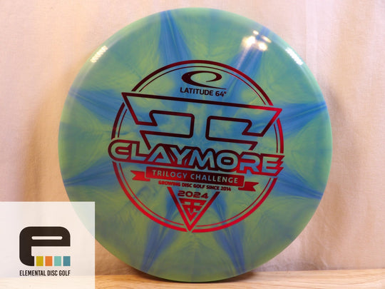 Latitude 64 Gold - Ice Triple Burst Claymore (2024 Trilogy Challenge) - Elemental Disc Golf