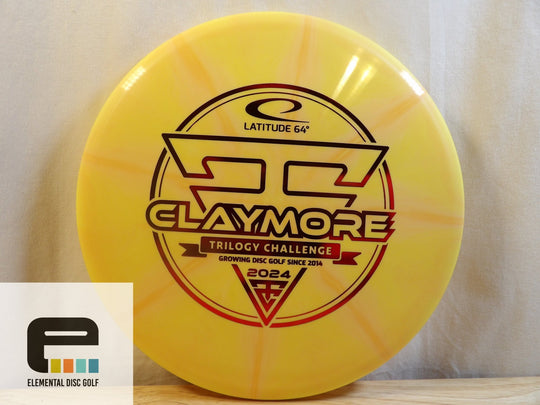 Latitude 64 Gold - Ice Triple Burst Claymore (2024 Trilogy Challenge) - Elemental Disc Golf