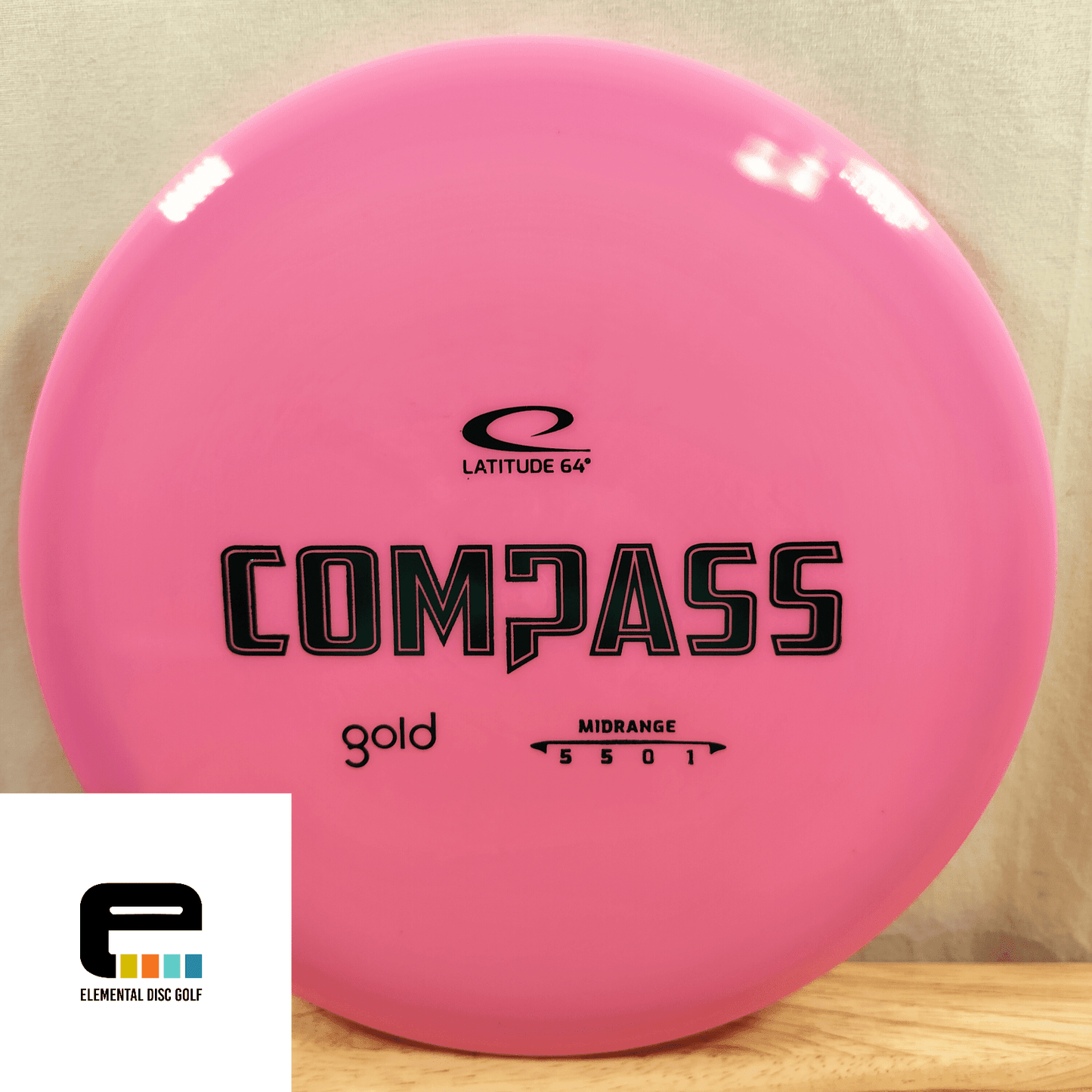 Latitude 64 Gold Line Compass (5/5/0/1) - Elemental Disc Golf