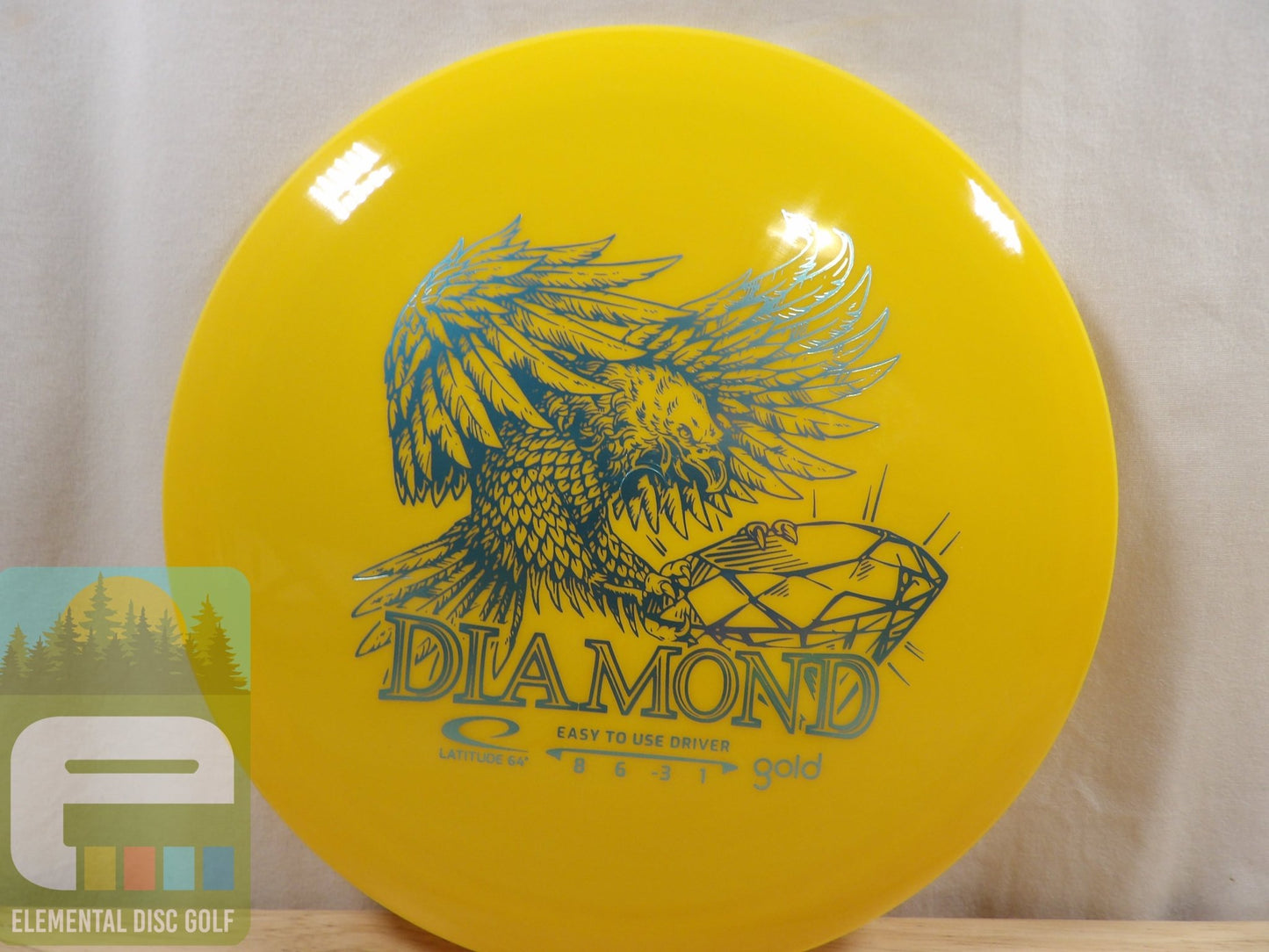Latitude 64 Gold Line Diamond (8/6/ - 3/1) - Elemental Disc Golf