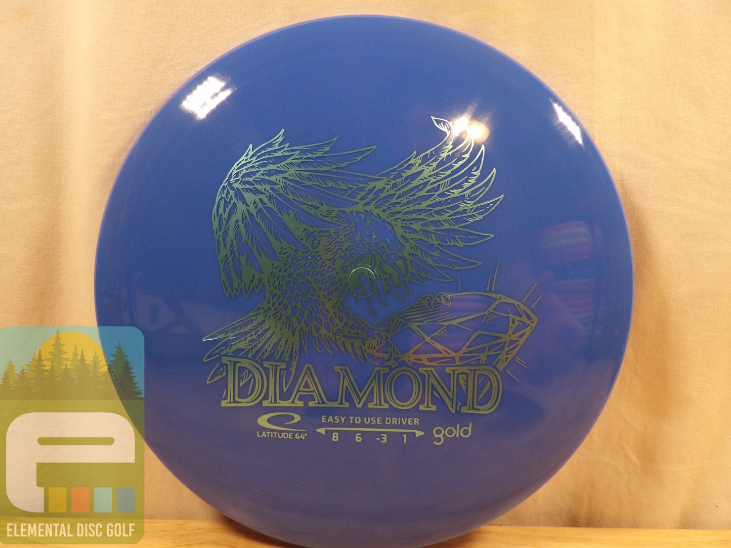 Latitude 64 Gold Line Diamond (8/6/ - 3/1) - Elemental Disc Golf