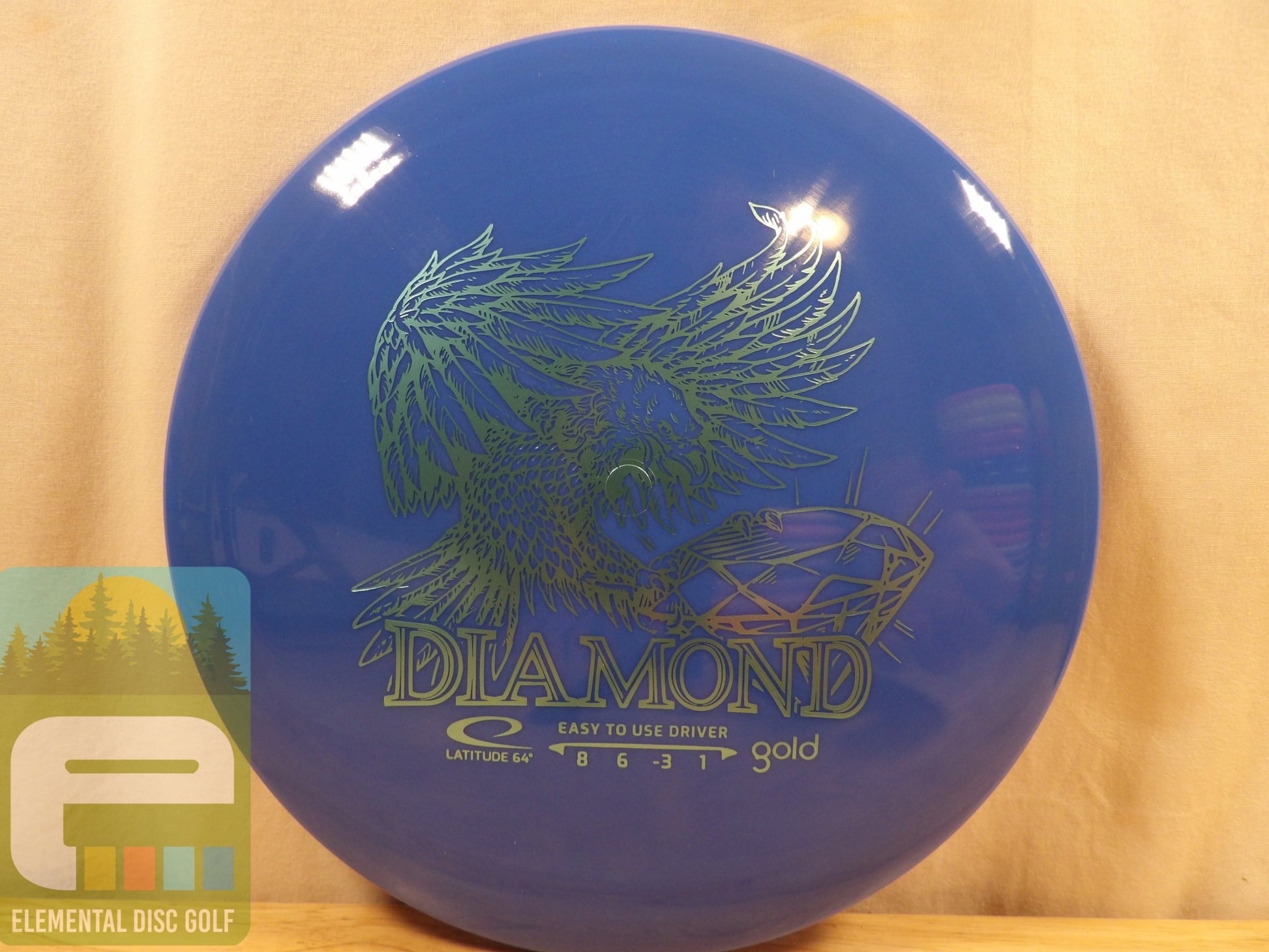 Latitude 64 Gold Line Diamond (8/6/ - 3/1) - Elemental Disc Golf