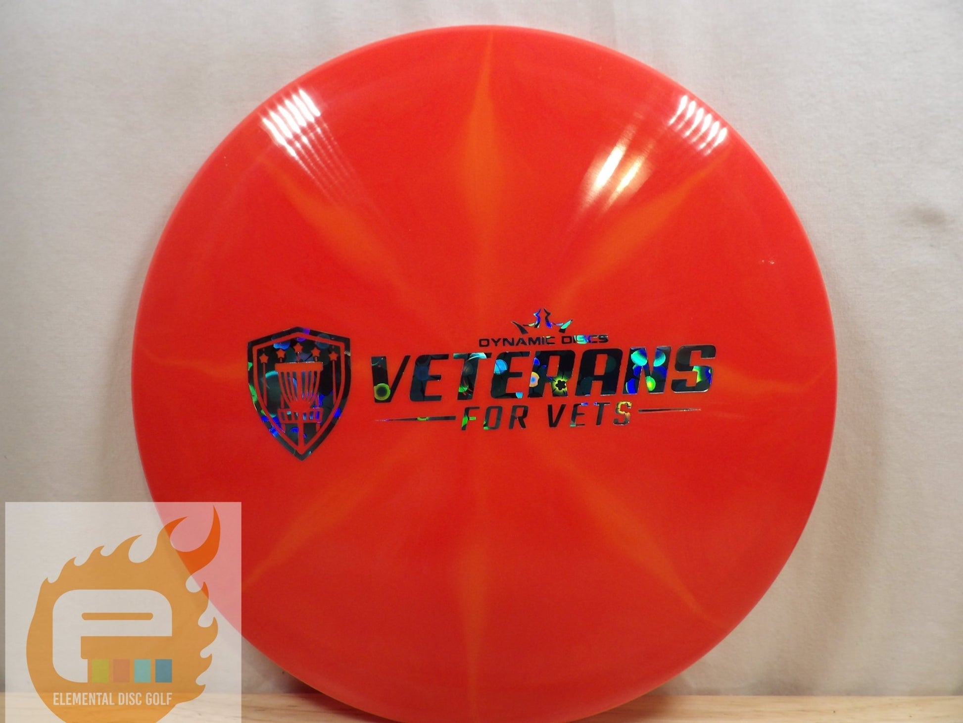 Latitude 64 Gold - X Burst Sapphire (Vets for Vets) - Elemental Disc Golf