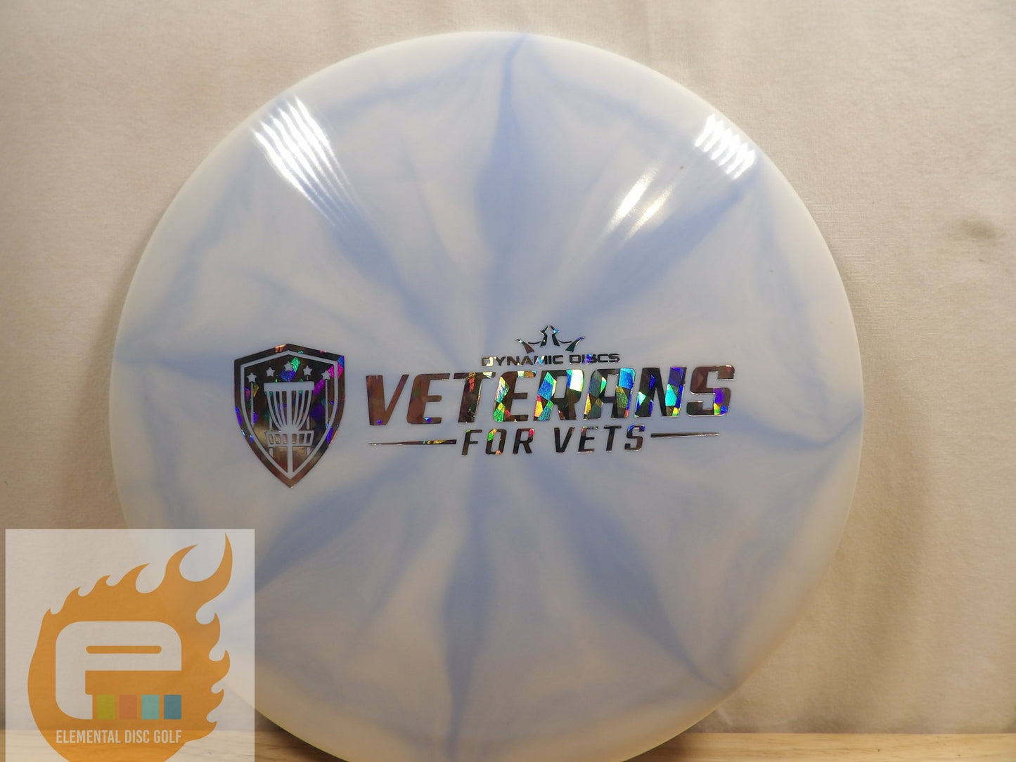 Latitude 64 Gold - X Burst Sapphire (Vets for Vets) - Elemental Disc Golf
