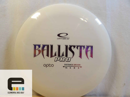 Latitude 64 Opto Ballista Pro (14/4/0/3) - Elemental Disc Golf