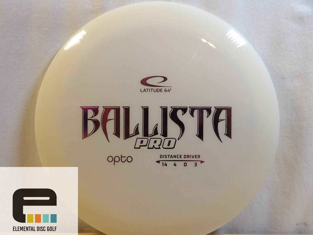 Latitude 64 Opto Ballista Pro (14/4/0/3) - Elemental Disc Golf
