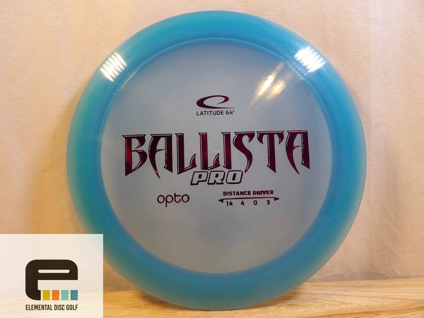 Latitude 64 Opto Ballista Pro (14/4/0/3) - Elemental Disc Golf