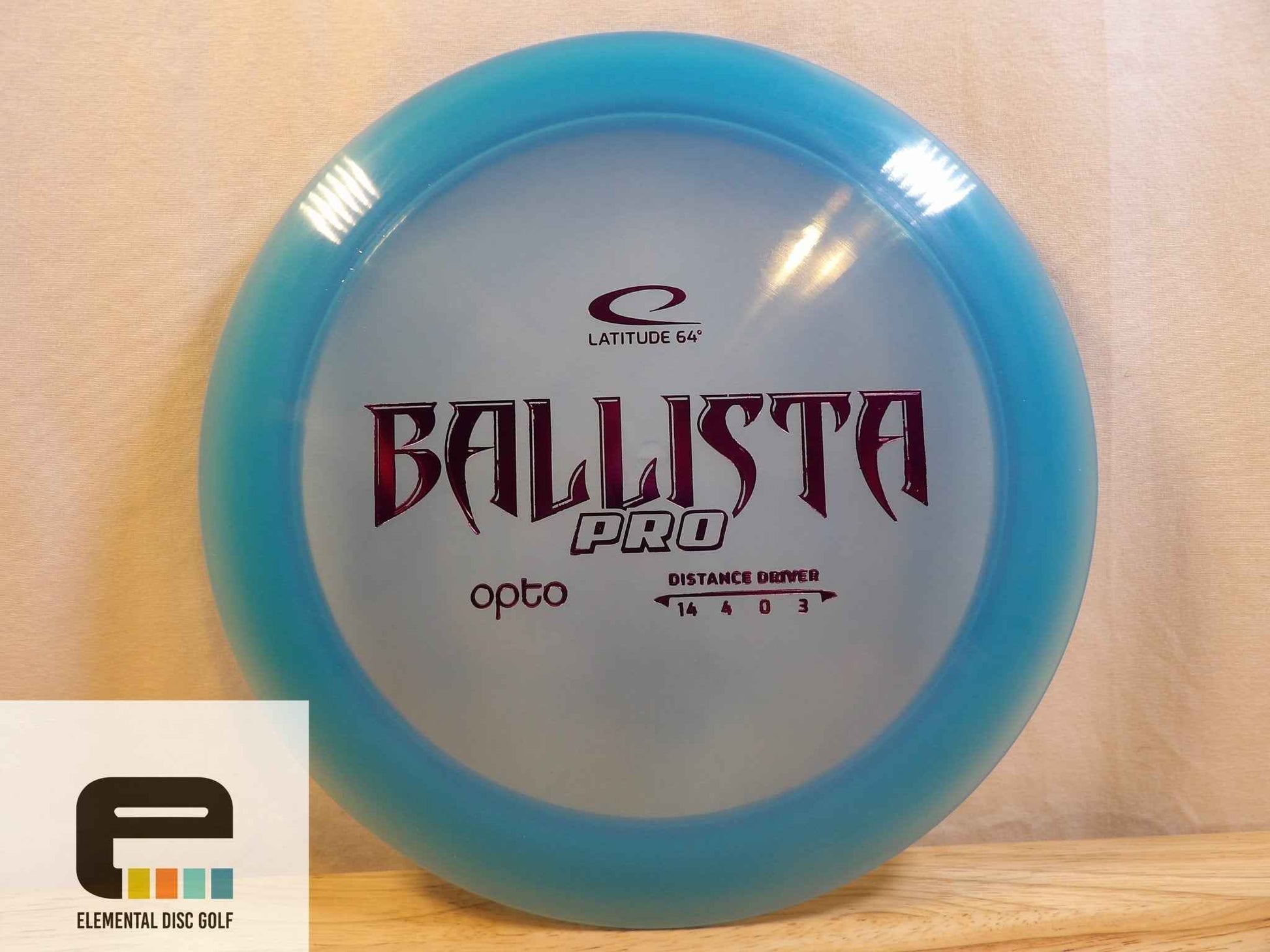 Latitude 64 Opto Ballista Pro (14/4/0/3) - Elemental Disc Golf
