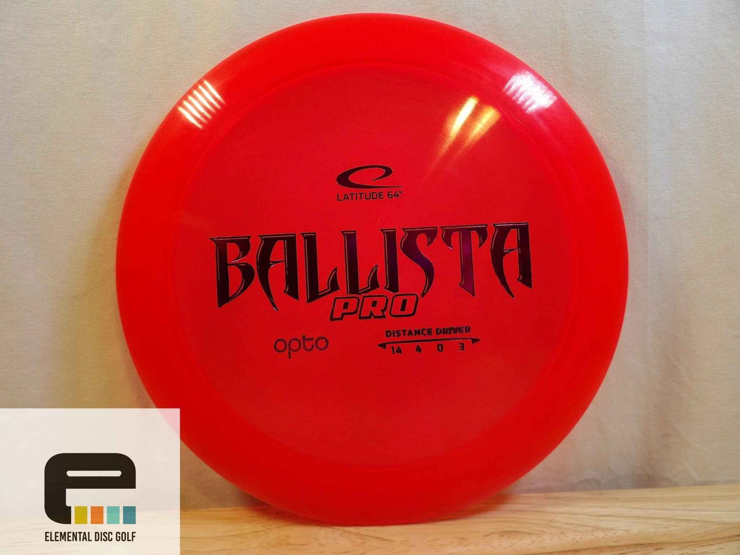 Latitude 64 Opto Ballista Pro (14/4/0/3) - Elemental Disc Golf