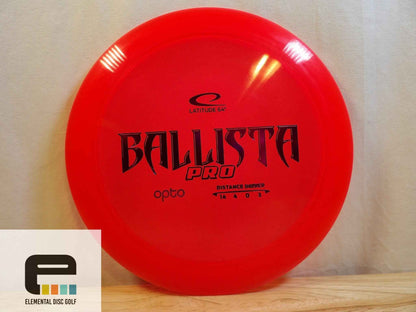 Latitude 64 Opto Ballista Pro (14/4/0/3) - Elemental Disc Golf