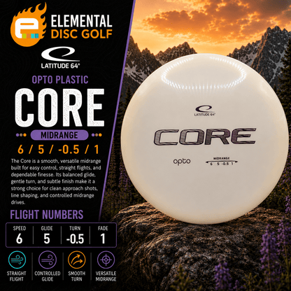 Latitude 64 Opto Core (6/5/-0.5/1) - Elemental Disc Golf