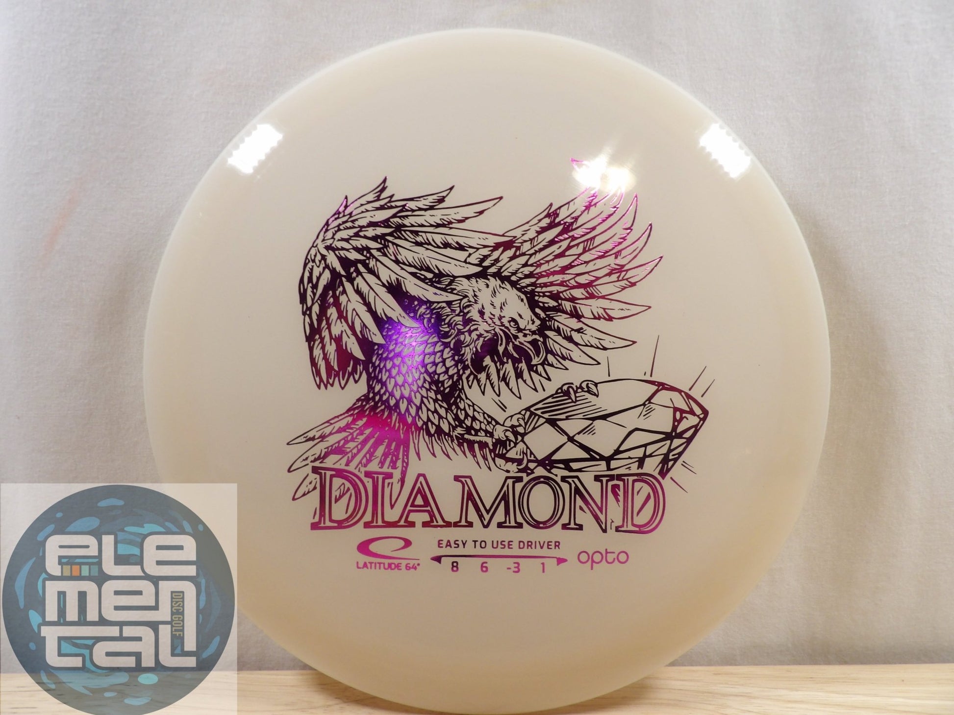 Latitude 64 Opto Diamond (8/6/-3/1) - Elemental Disc Golf