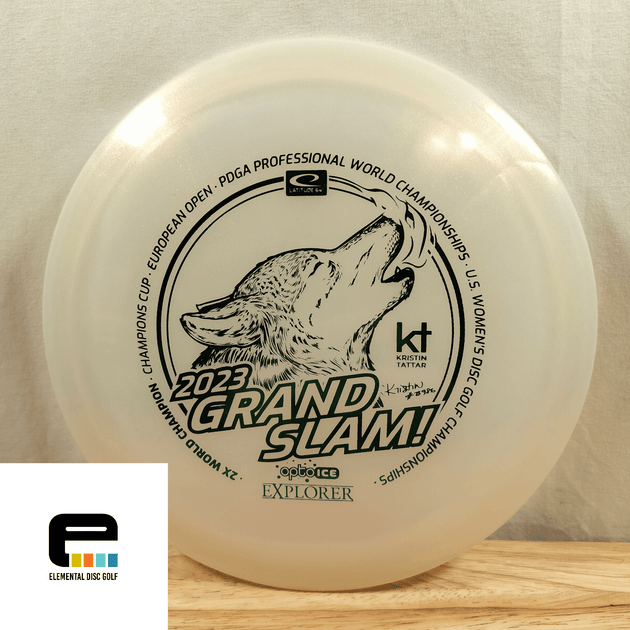 Latitude 64 Opto - Ice Glimmer Explorer (Kristin Tattar) - Elemental Disc Golf