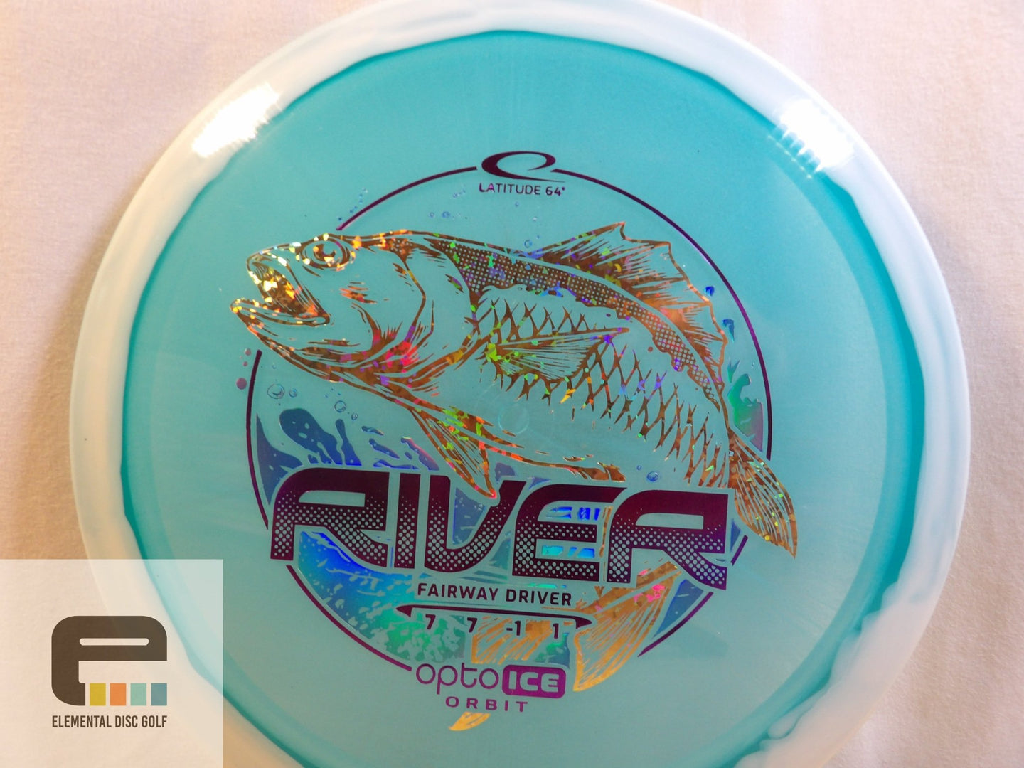 Latitude 64 Opto Ice Orbit River - Elemental Disc Golf