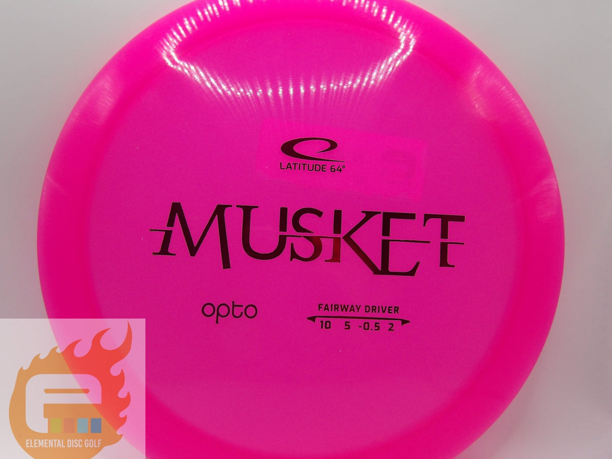 Latitude 64 Opto Musket (10/5/-0.5/2) - Elemental Disc Golf