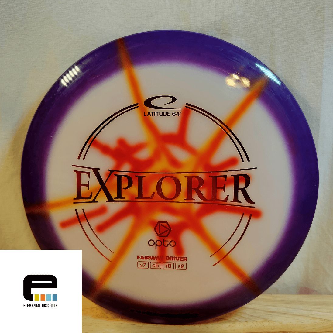 Latitude 64 Opto MyDye Explorer - Elemental Disc Golf