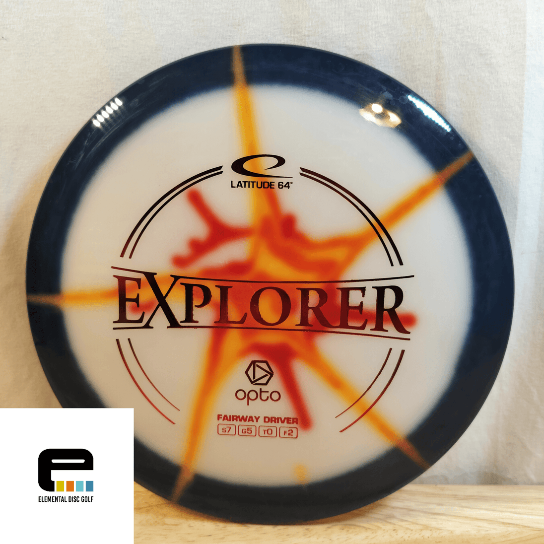 Latitude 64 Opto MyDye Explorer - Elemental Disc Golf