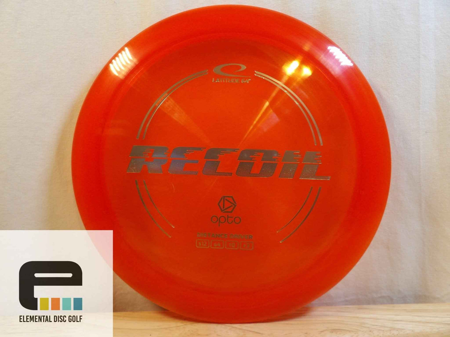 Latitude 64 Opto Recoil (12/4/0/3) - Elemental Disc Golf
