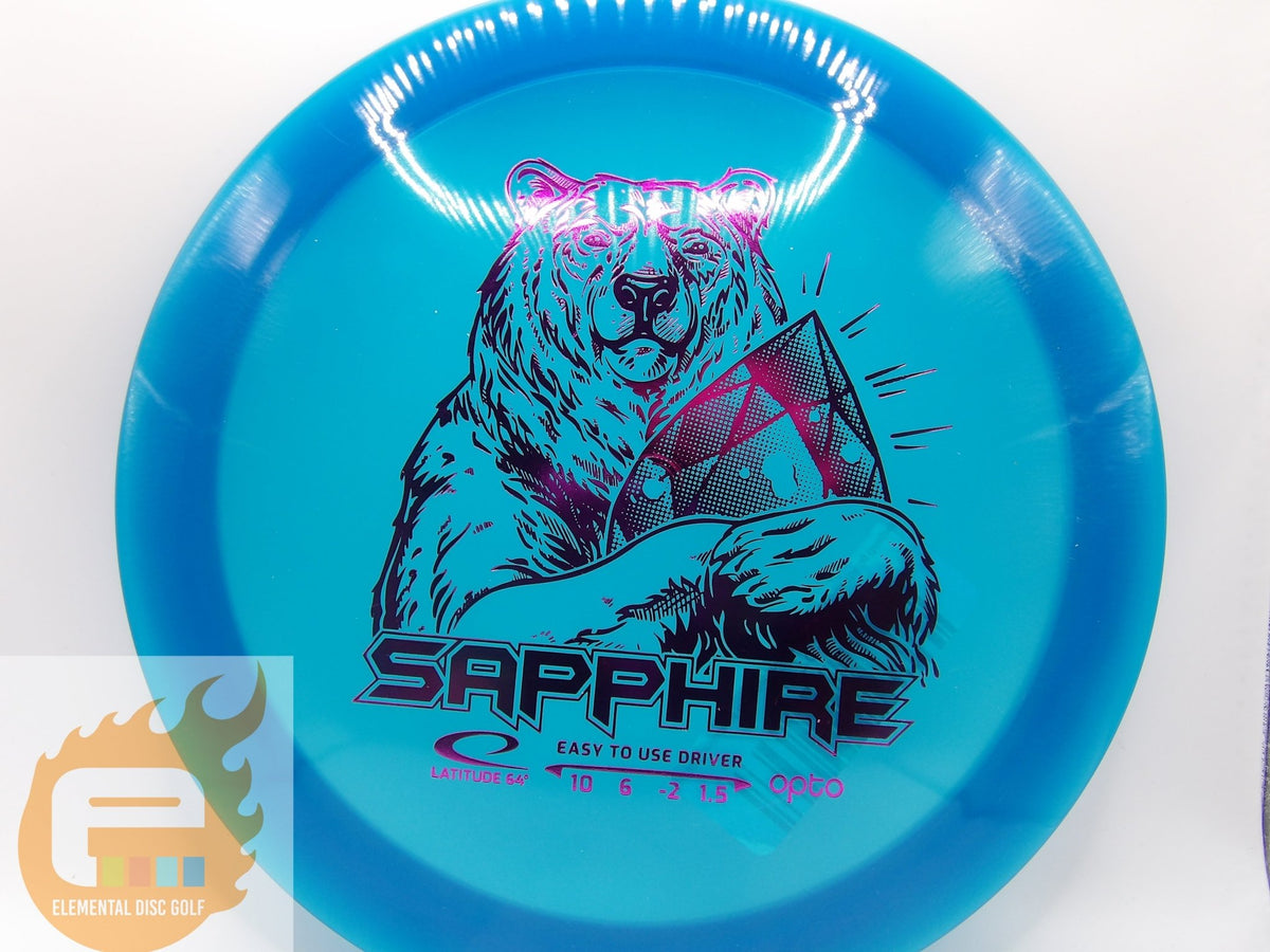 Latitude 64 Opto Sapphire (10/6/-2/1.5) - Elemental Disc Golf