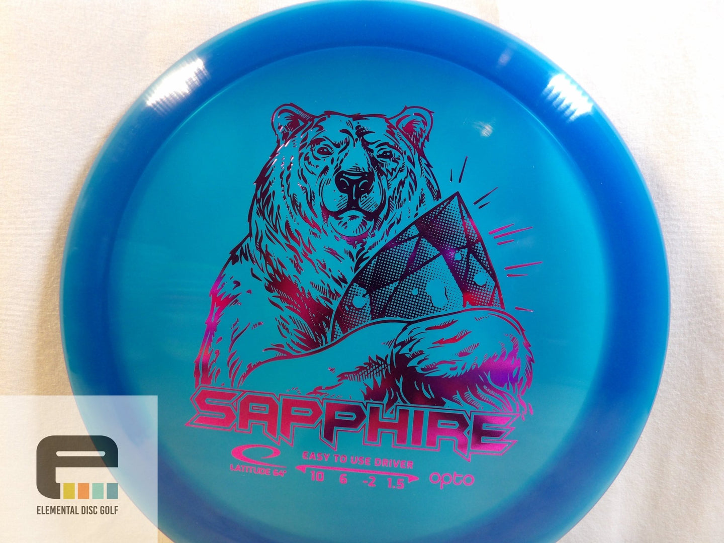 Latitude 64 Opto Sapphire - Elemental Disc Golf