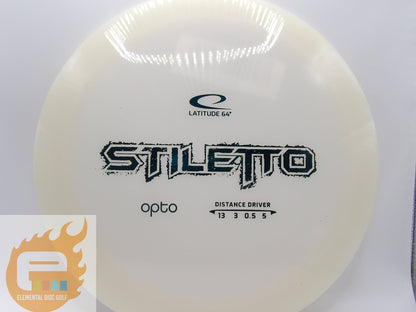 Latitude 64 Opto Stiletto (13/3/0.5/5) - Elemental Disc Golf