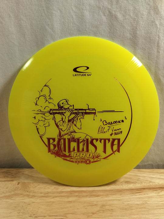 Latitude 64 Opto - X Ballista Pro Albert Tamm Team Series - Elemental Disc Golf