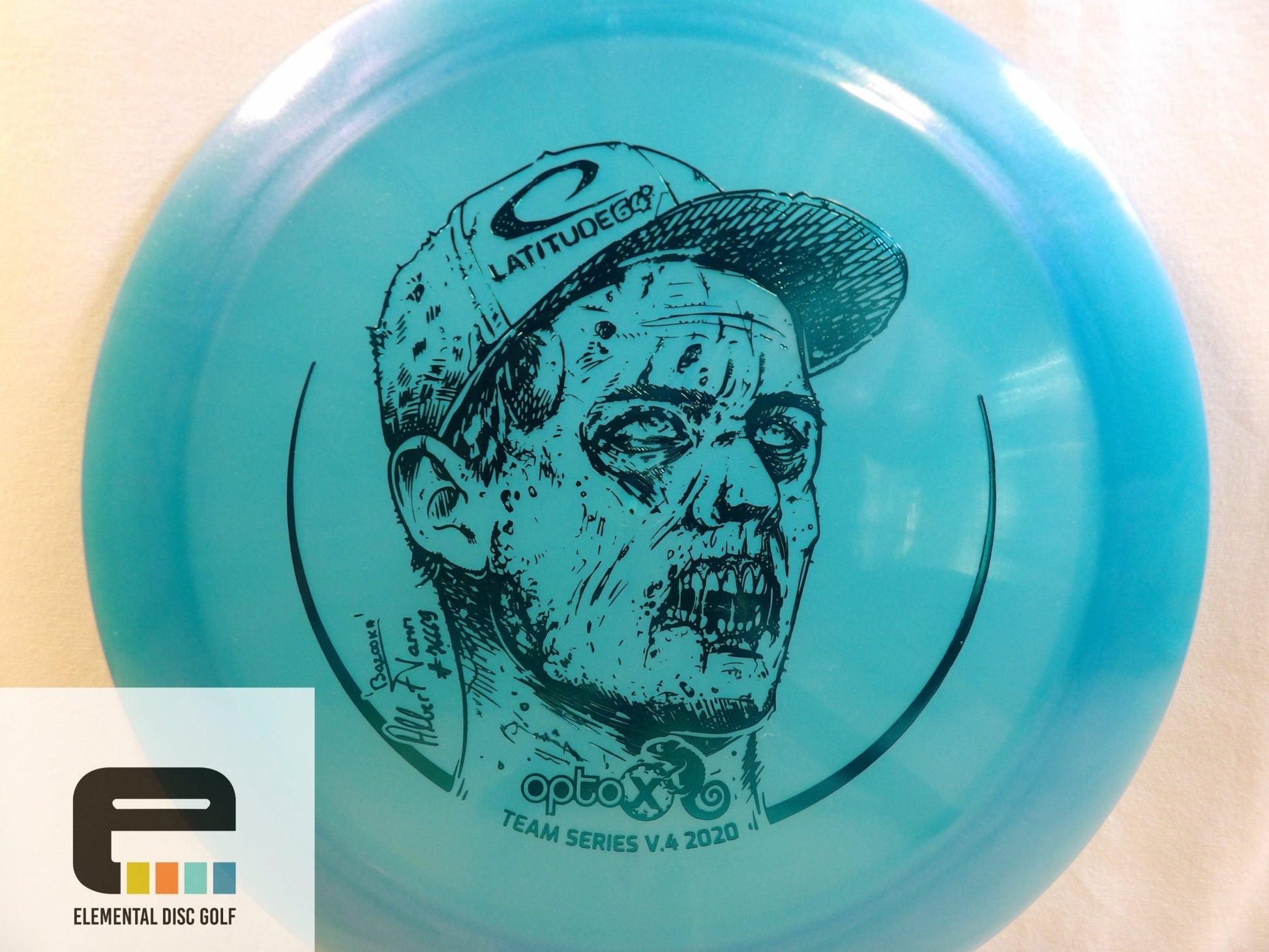 Latitude 64 Opto - X Chameleon Moonshine Recoil - Elemental Disc Golf