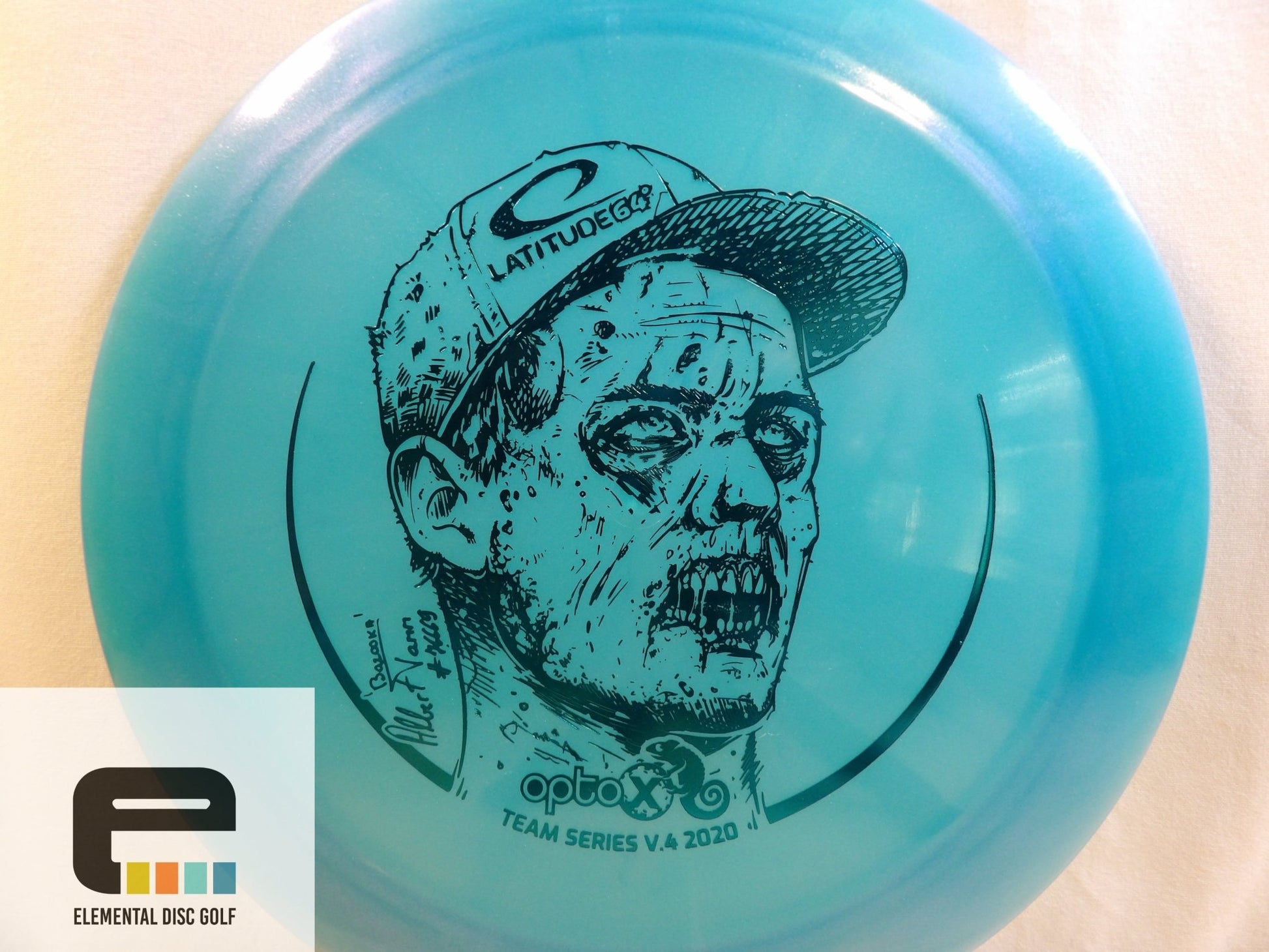 Latitude 64 Opto - X Chameleon Moonshine Recoil - Elemental Disc Golf
