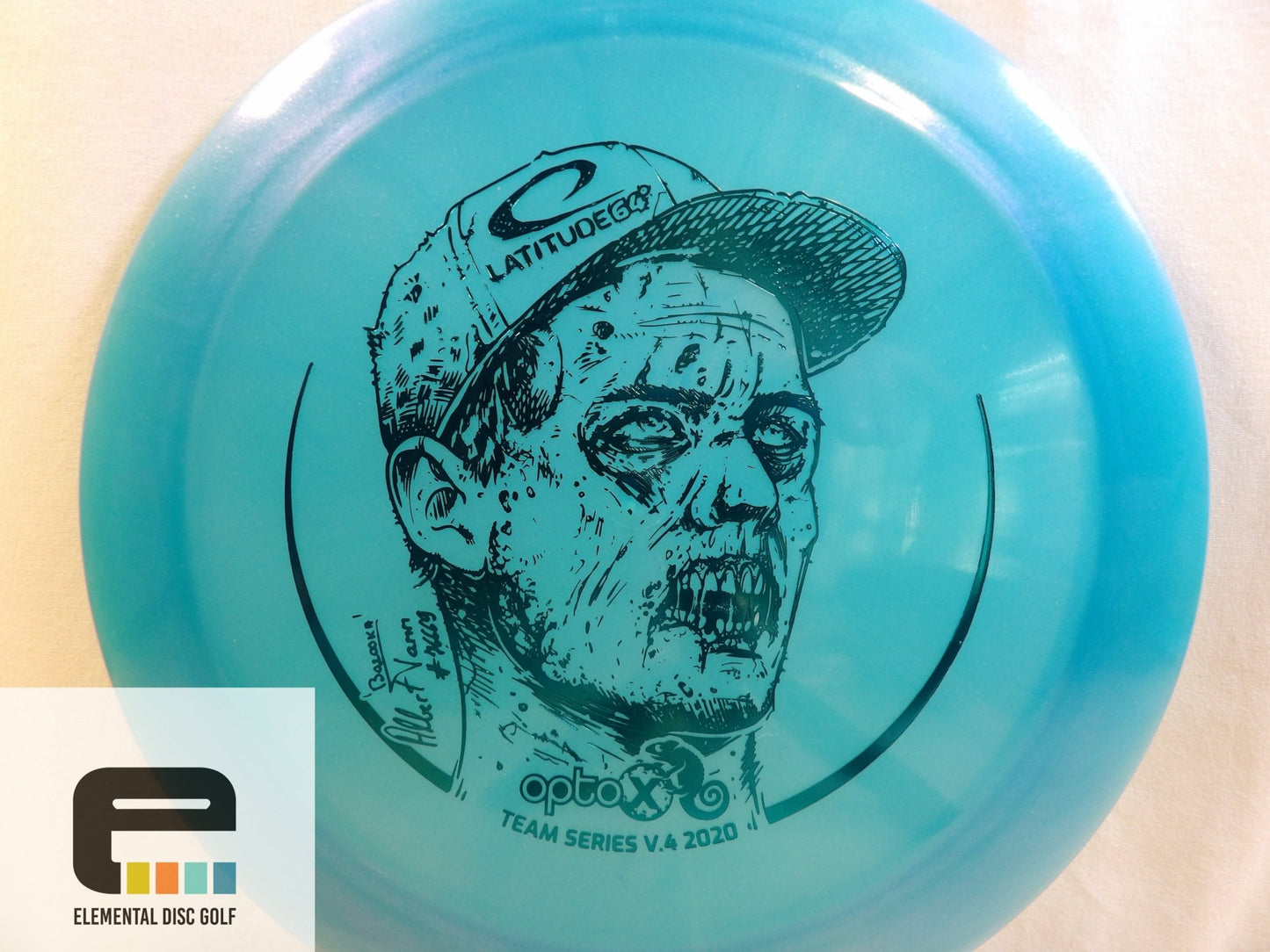 Latitude 64 Opto - X Chameleon Moonshine Recoil - Elemental Disc Golf