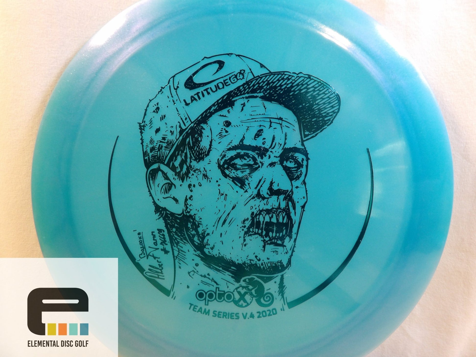 Latitude 64 Opto - X Chameleon Moonshine Recoil - Elemental Disc Golf