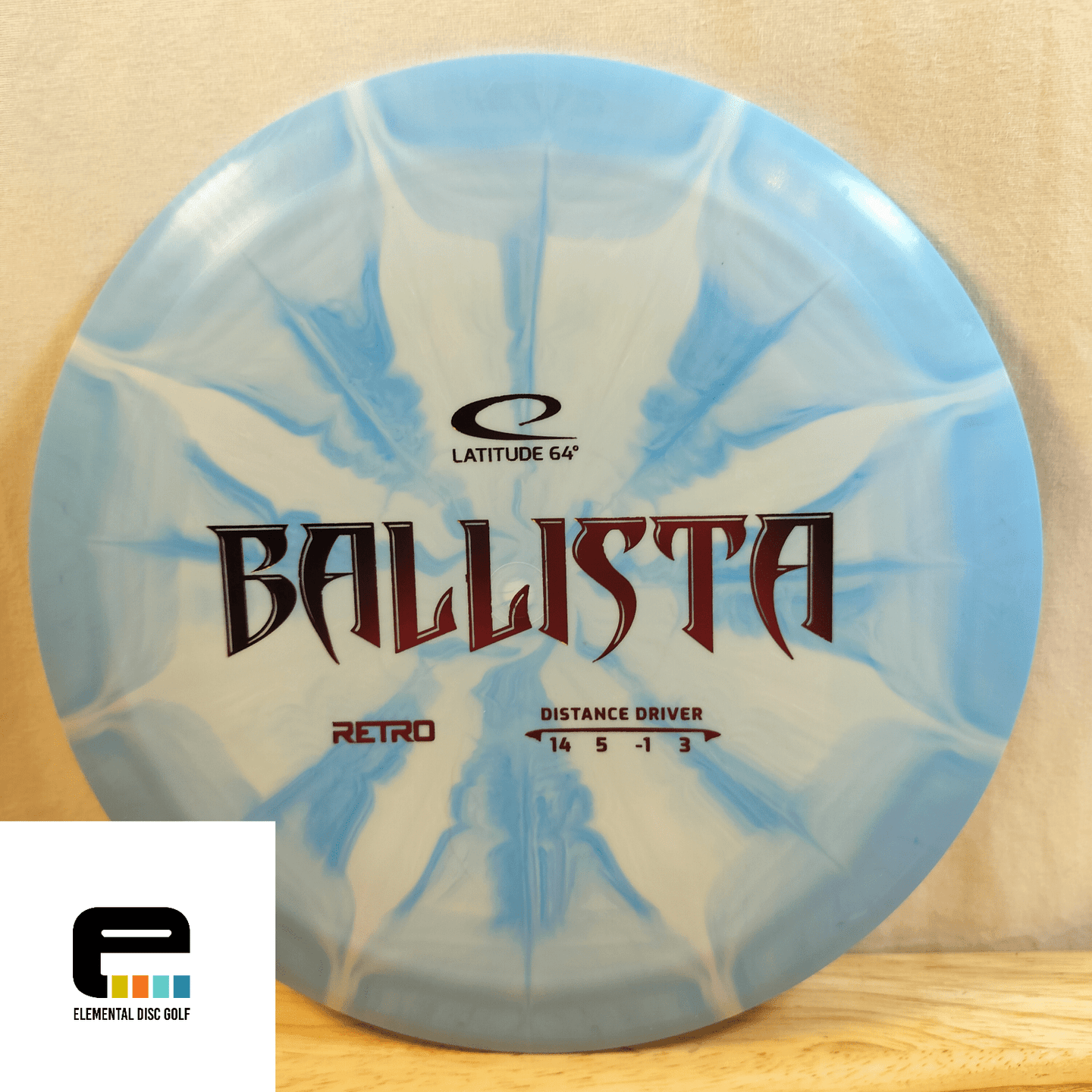 Latitude 64 Retro Burst Ballista - Elemental Disc Golf