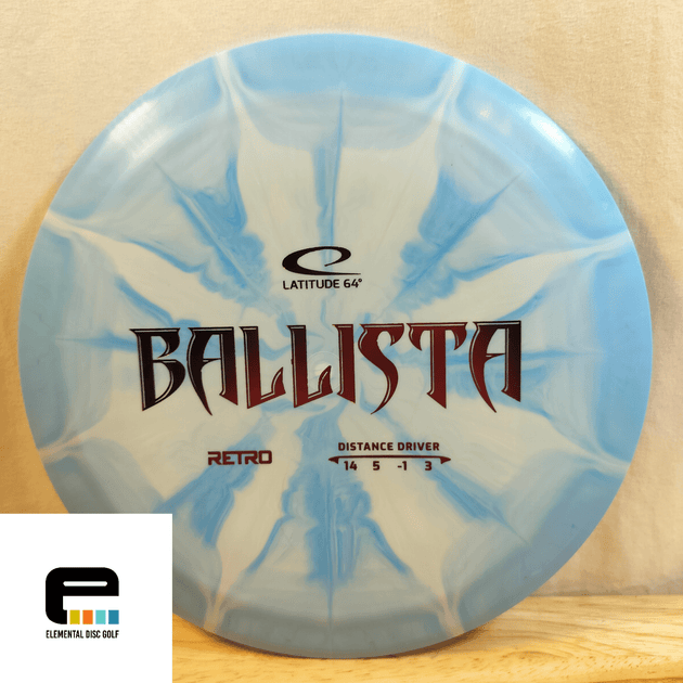 Latitude 64 Retro Burst Ballista - Elemental Disc Golf