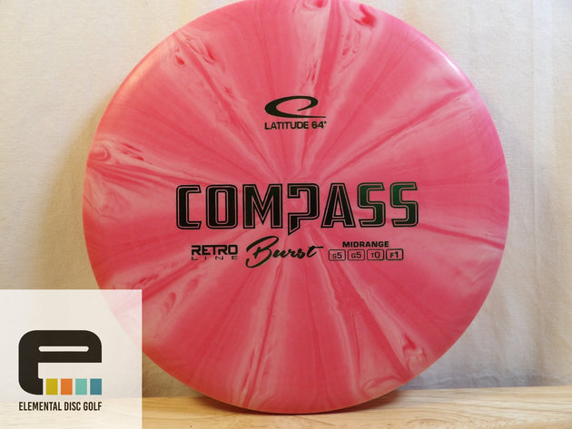 Latitude 64 Retro Burst Compass - Elemental Disc Golf