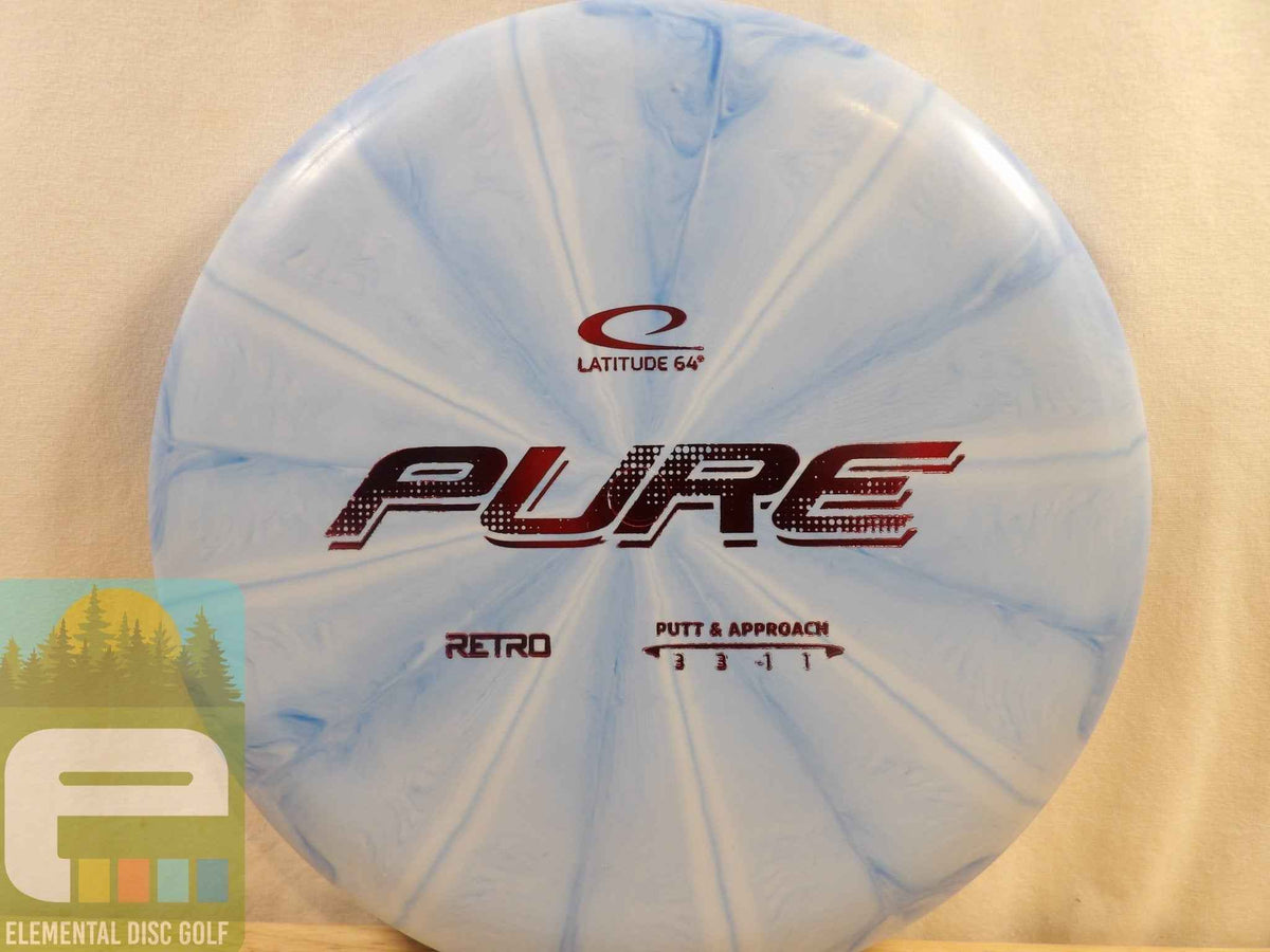 Latitude 64 Retro Burst Pure (3/3/-1/1) - Elemental Disc Golf