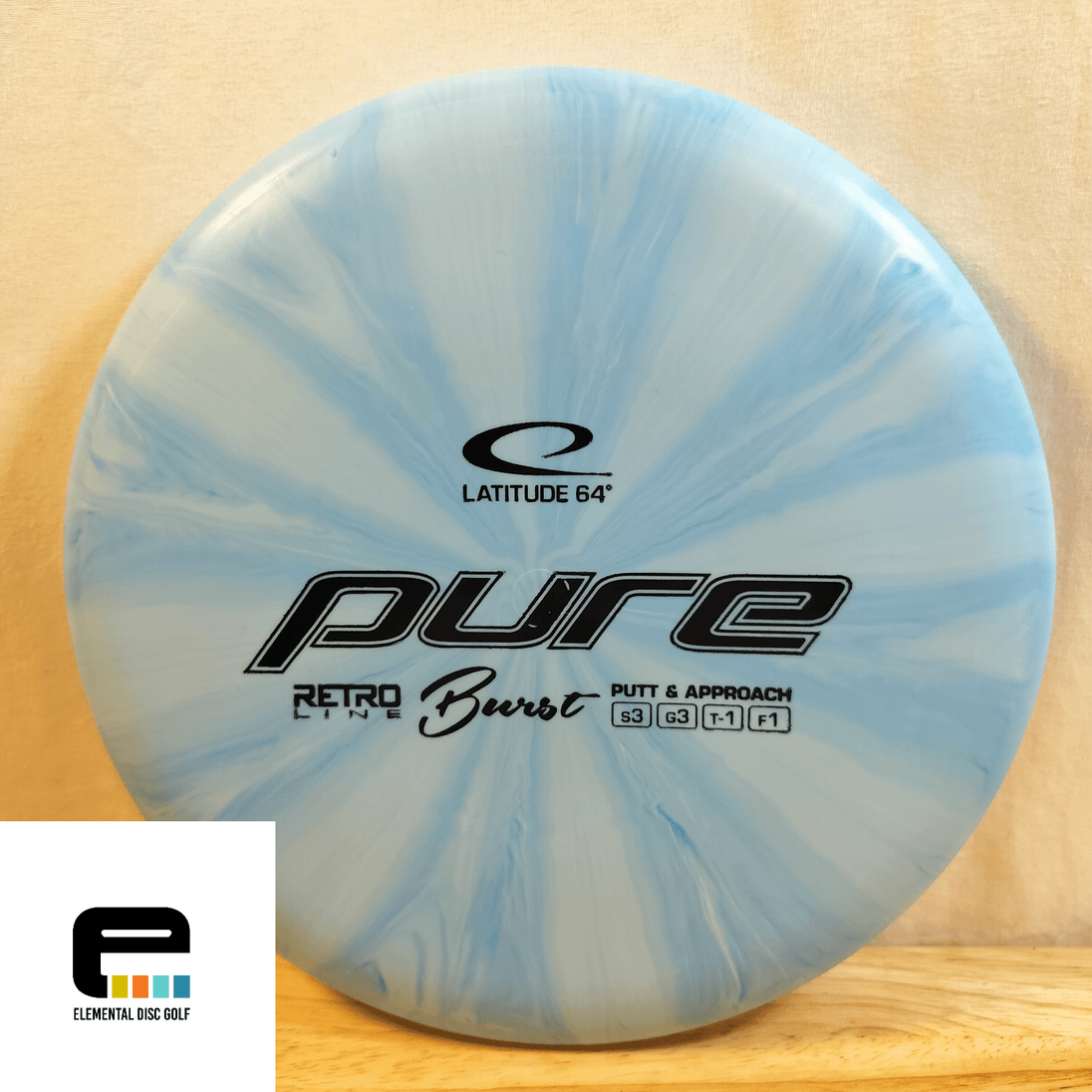 Latitude 64 Retro Burst Pure - Elemental Disc Golf