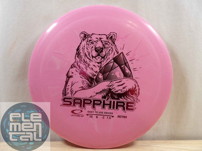Latitude 64 Retro Burst Sapphire (10/6/-2/1.5) - Elemental Disc Golf