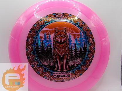 Latitude 64 Royal Clear Grace (11/6/-1/2) - Kristin Latt Tour Series - Elemental Disc Golf