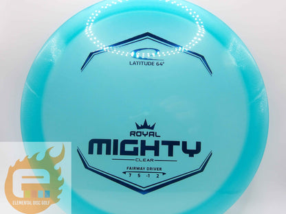 Latitude 64 Royal Clear Mighty (7/5/-1/2) - Elemental Disc Golf