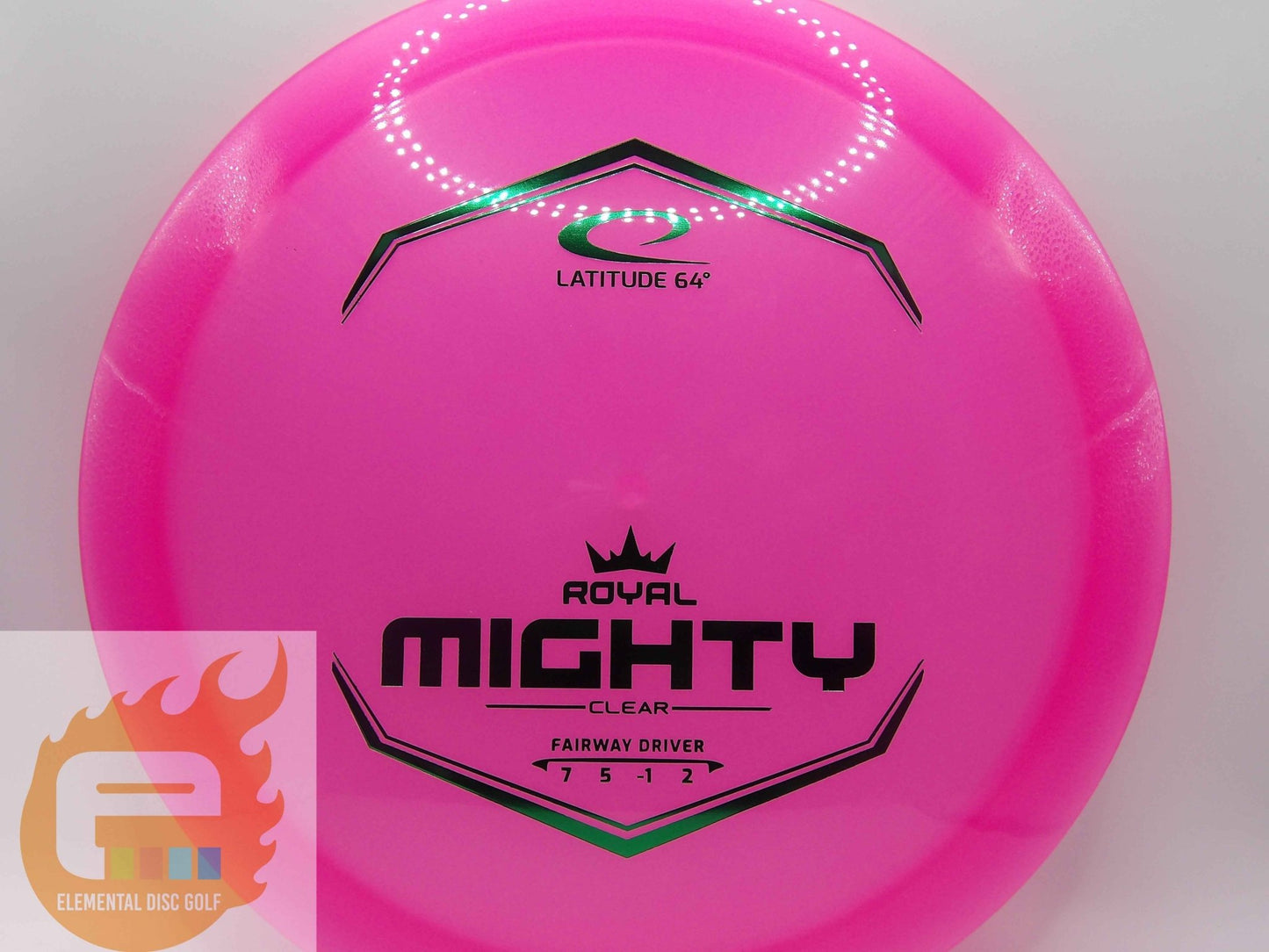 Latitude 64 Royal Clear Mighty (7/5/-1/2) - Elemental Disc Golf