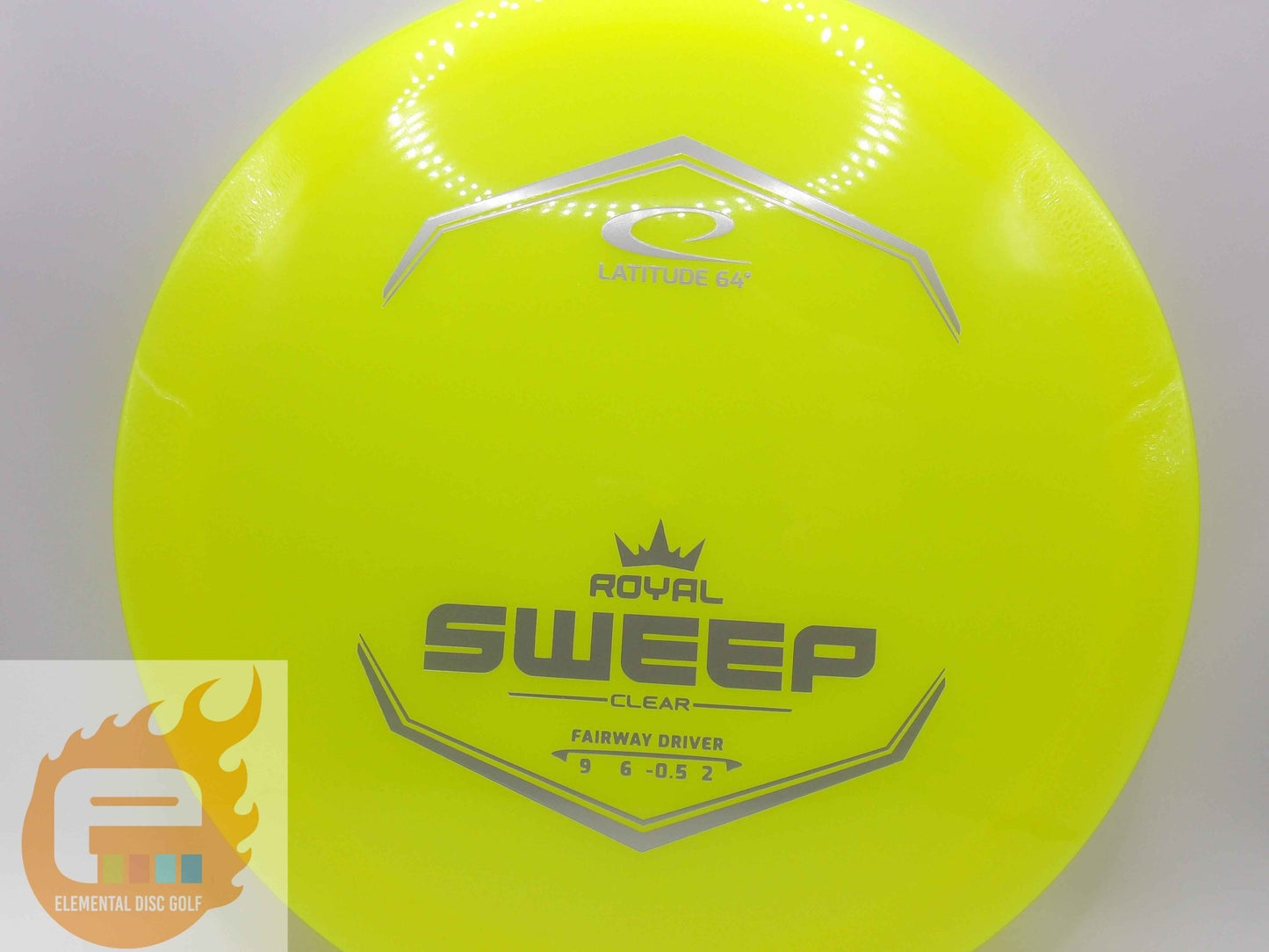 Latitude 64 Royal Clear Sweep (9/6/-0.5/2) - Elemental Disc Golf
