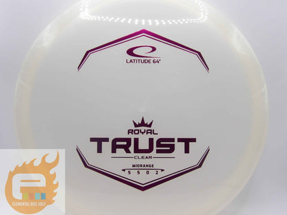 Latitude 64 Royal Clear Trust (5/5/0/2) - Elemental Disc Golf